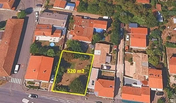 AYTRE SECTEUR LA COURBE - TERRAIN 520M2 - LIBRE DE CONSTRUCTEUR