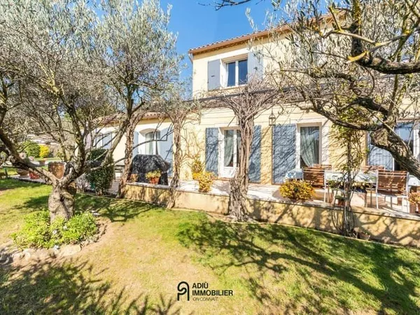 Maison avec piscine, 3 suites et grand garage entre Uzès et Nîmes