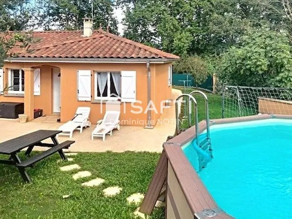 MAISON PLAIN PIED DPE B 115 m² 5 Chb terrain 720m²