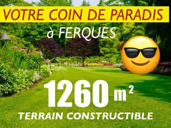 Terrain 1260 m²