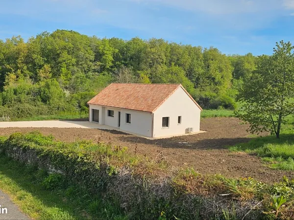 MAISON NEUVE 2026 (RE2020) - 95m² + GARAGE - TERRAIN 3500m²