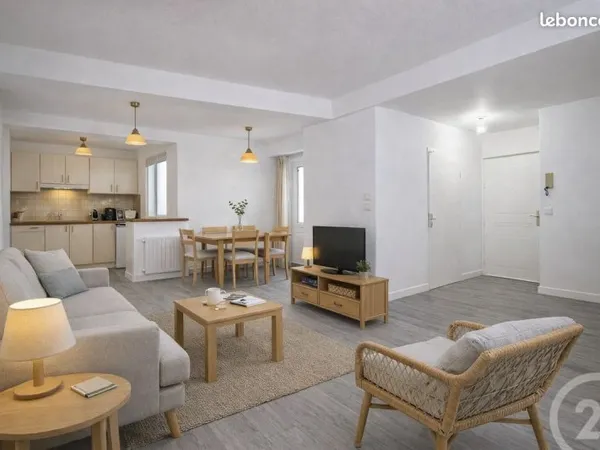Appartement meublé 2 pièces 44 m²