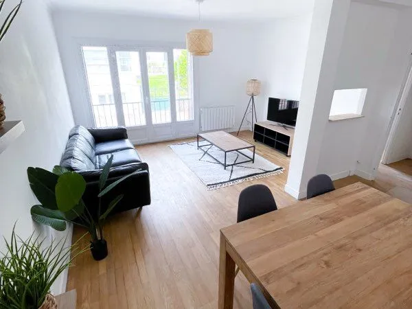 65 m2 meublé 2 chambres