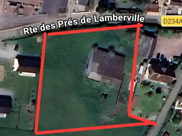 Terrain constructible 850m2 bonnemaison