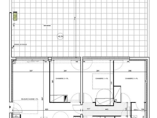 Appartement 4 pièces 81 m²