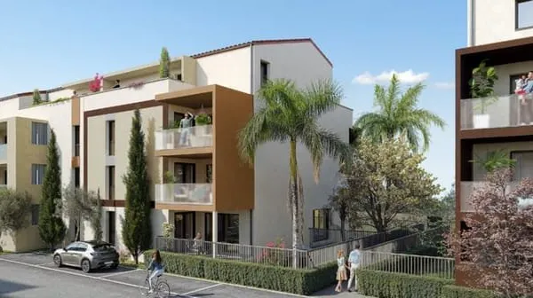 ALENYA : APPARTEMENT 3 PIECES − REZ−DE−CHAUSSEE − JARDIN