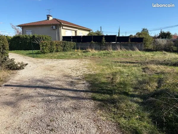 Exclusif terrain constructible viabilisé direct propriétaire