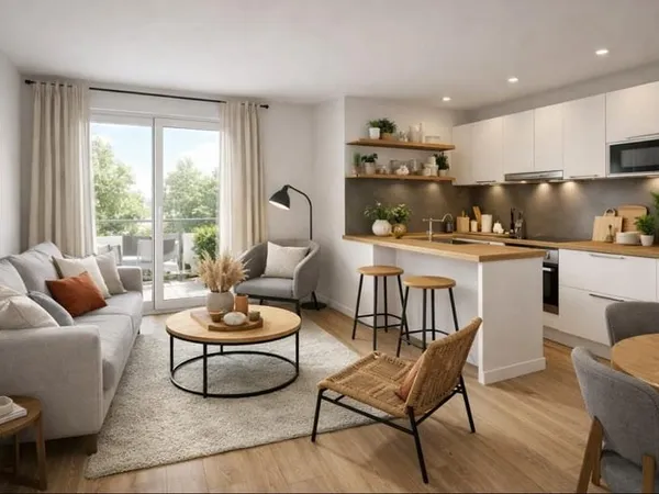 Appartement T2 de 43m² à Lignan-sur-Orb