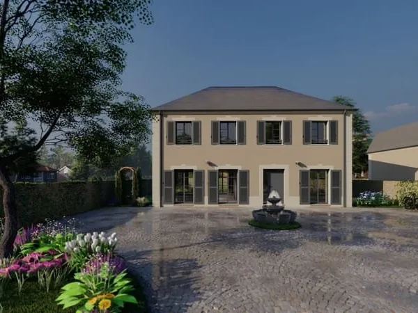Projet de construction d'une maison 166 m² avec terrain à SAINT-PATHUS (77)