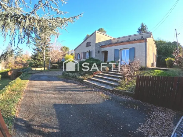 Belle villa avec jardin arboré
