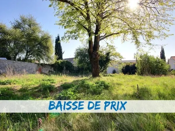 TERRAIN CONSTRUCTIBLE 1634 M² LE TEIL - 136 500€