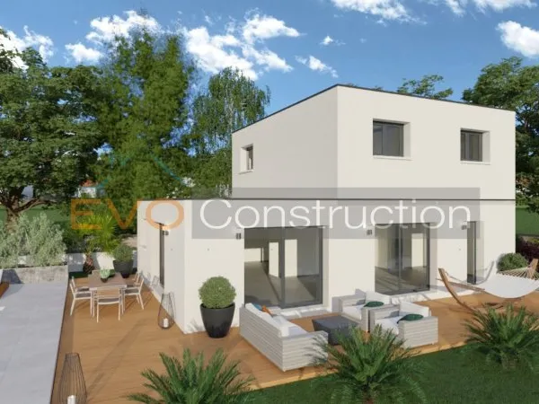 Terrain + maison 107 m²