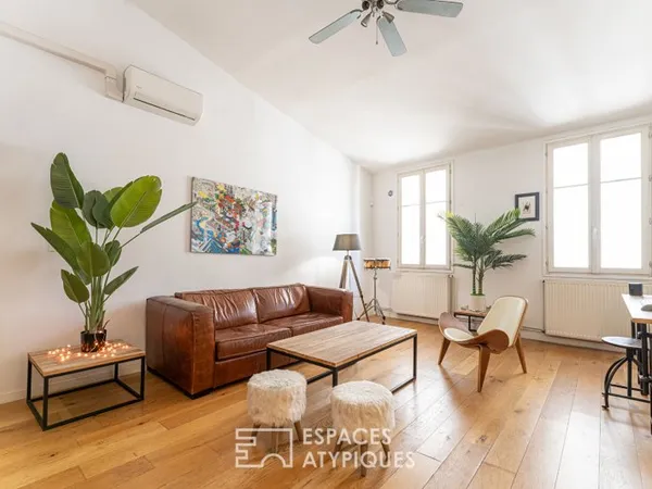 Maison-atelier au coeur du Panier - Volumes et esprit loft