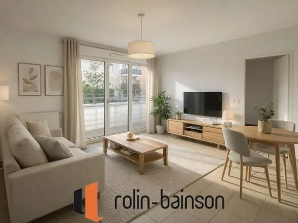Dans résidence récente, T2 41m² avec balcon
