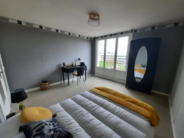 A LOUER - AGENCE GIBOIRE - CHAMBRE DANS APPARTEMENT T4 - RENNES/Villejean