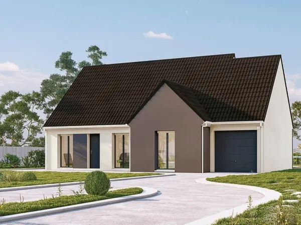 MAISON INDIVIDUELLE 86,37 m² à COUBERT