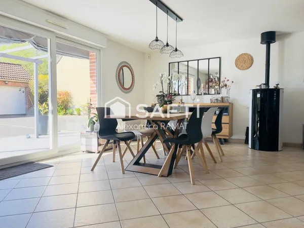 Maison individuelle semi plain pied 4 chambres