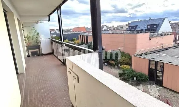 Superbe T3 Centre Ville, terrasse, vue Cathédrale