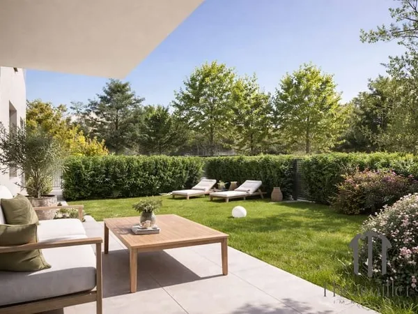 Charmant T2 avec jardin dans résidence intimiste