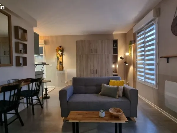 Charmant studio de 28,51 m² - Vue dégagée sur jardin - Quartier calme et recherché