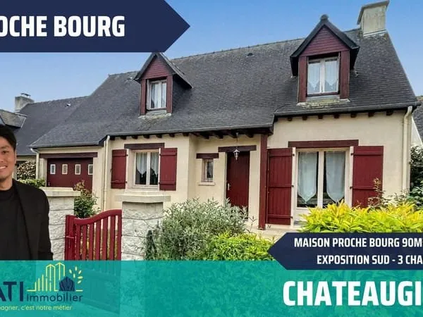 Maison proche bourg écoles et commerces 90m² habitable 5 pièc