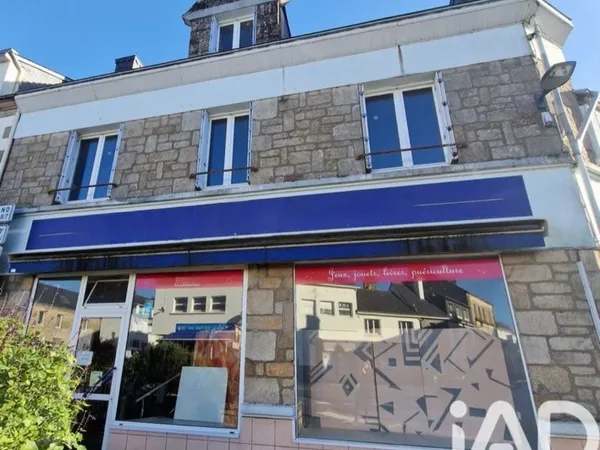 Vente immeuble local commercial et appartement