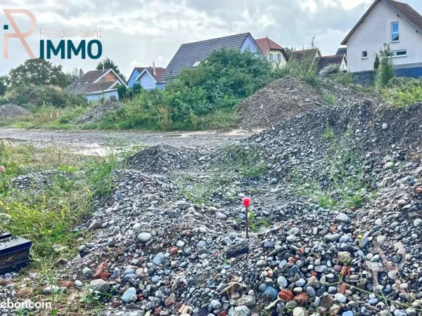 Terrain 411 m² Raedersheim