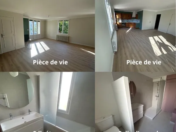Maison rénovée 4 chambres