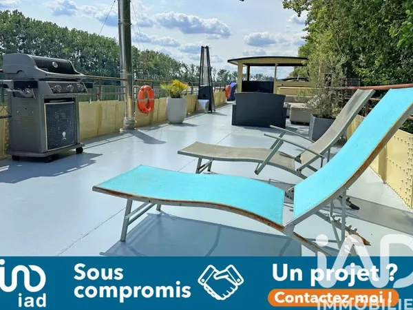 Péniche 6 pièces 165 m²