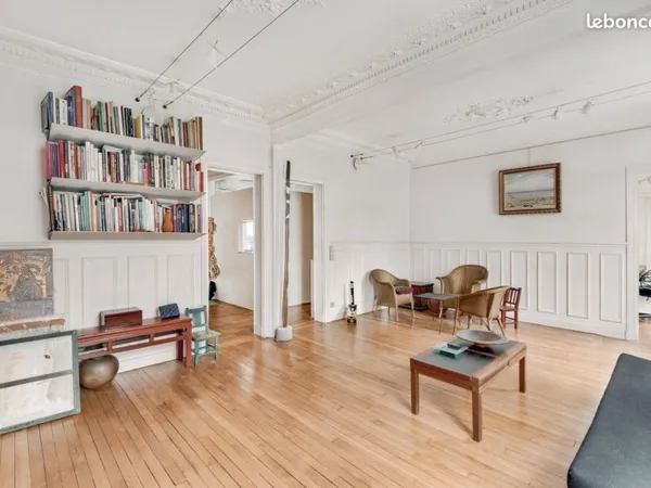 Appartement Haussmanien - 79 m2 - secteur Maine / Daguerre - 1er étage