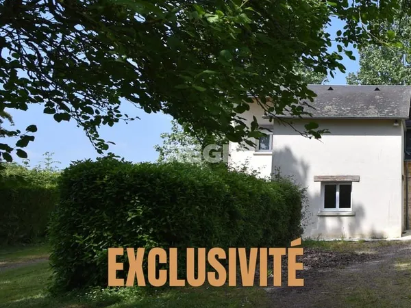 En exclusivité : Maison de ville de 100m2 avec 450m2 de terr