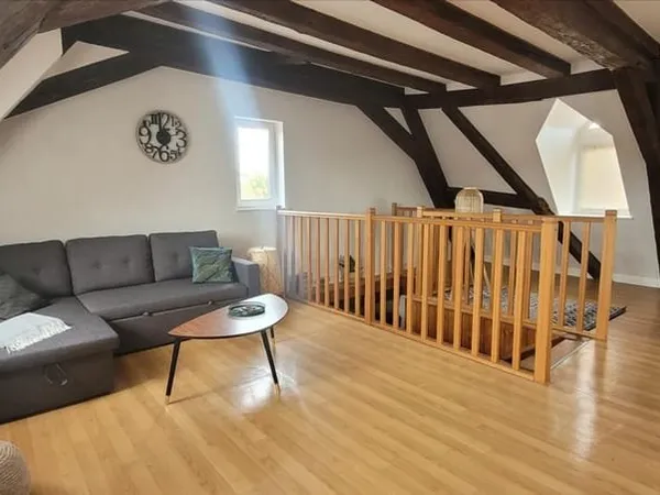 F2 meublé DUPLEX 77m² au sol CENTRE/CHAMP DE MARS