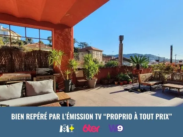 Magnifique duplex à Cannes 82m2 et superbe terrasse de 49M2 Di3223