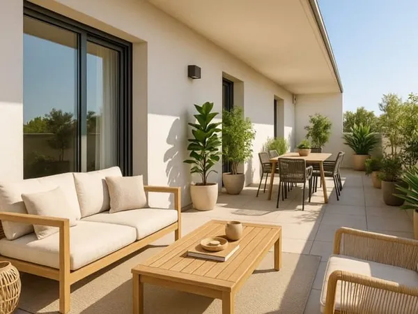 SUPERBE ET SPACIEUX T4 DE 85M² + GRANDE TERRASSE DE 18M² - MARSEILLE 8ème