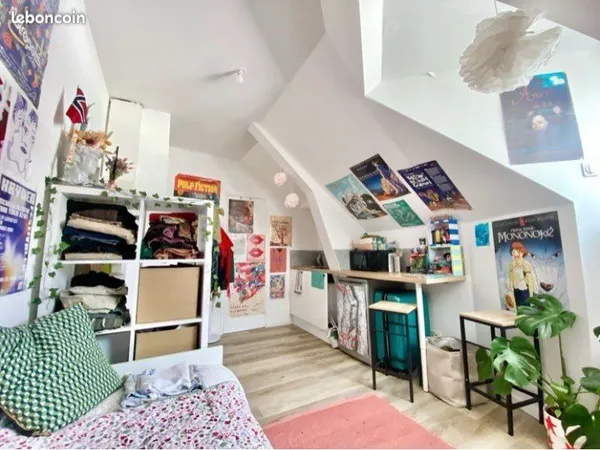 Lot de 2 studios meublés- St Hélier
