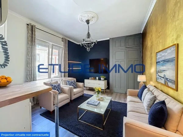 Studio 1 pièce 23 m²