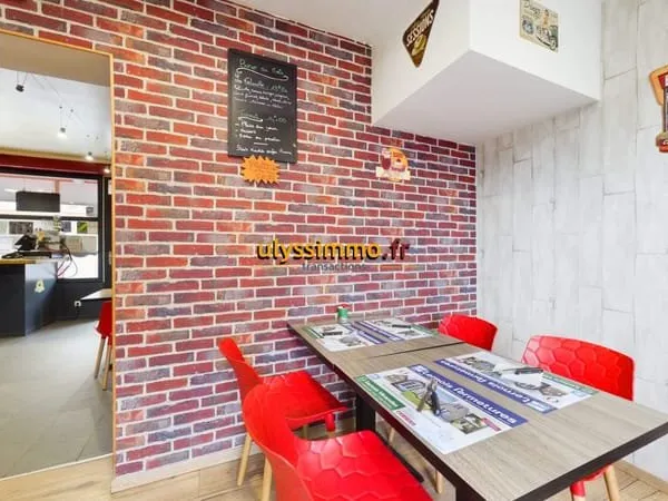Fonds de commerce de restauration rapide en pleine progression