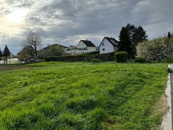 Terrain viabilisé et constructible à Flaxlanden