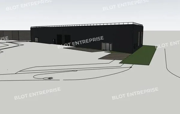 Entrepôt 1300 m²