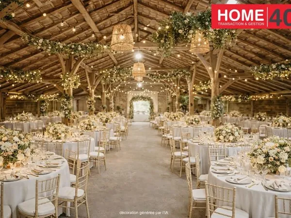 SOUS COMPROMIS Salle de réception mariage gite