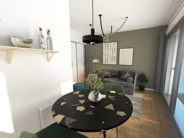 Appartement 1 pièce 29 m²