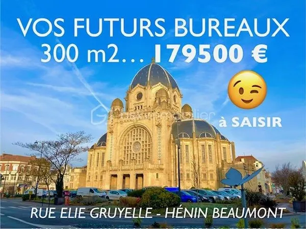 Bureaux 2 pièces 300 m²