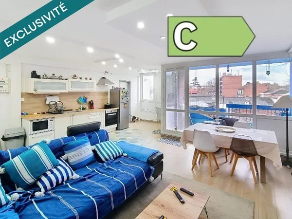 Joli appartement avec balcon Énergie C