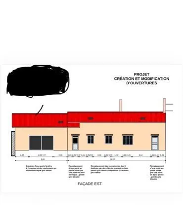 Vends plateau à aménager