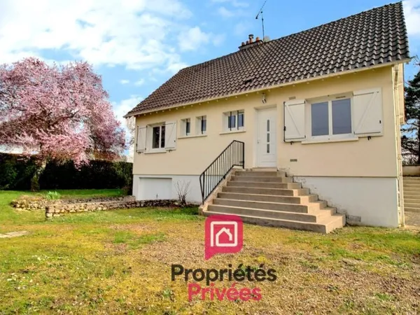 PANNES, PROCHE MONTARGIS - 1h de PARIS Gare de BERCY - MAISON 6 PIECES - 110 m2 SOUS-SOL, TERRAIN 90