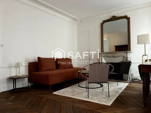À louer - T3 meublé 64,46 m²-Passy Paris16