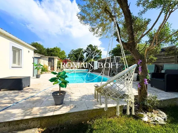 Maison 5 pièces de 106m2 sur 515m2 de terrain avec piscine