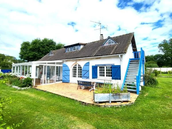Maison St Germain Sur Avre (27320), 5 pièce(s) 121 m2, véranda, carport, abris de jardin, terrain d'