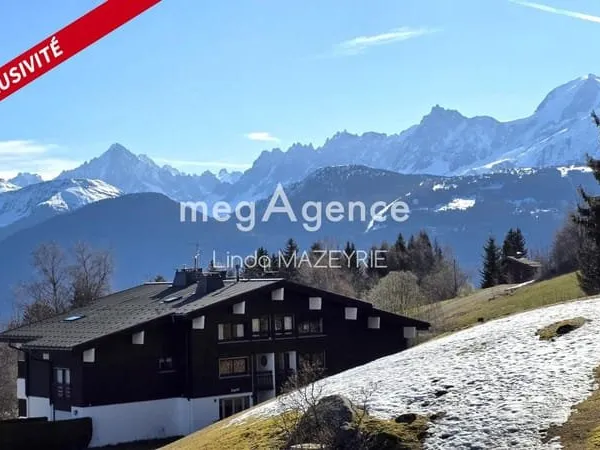 Nouveauté! Appartement de 40m2 avec balcon vue Mont-Blanc, Combloux