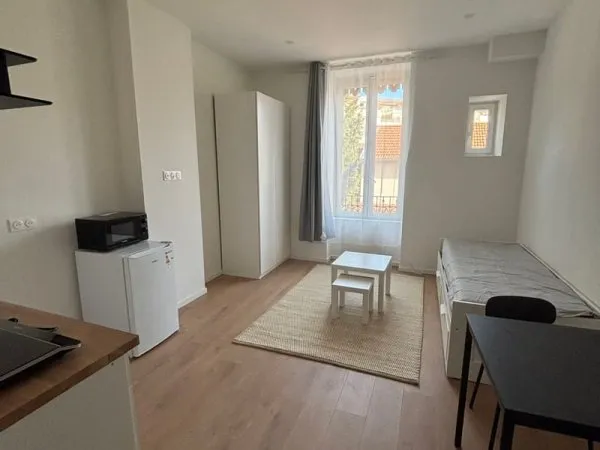 STUDIO MEUBLE 24 M2 RENOVE -ROUTE DE VIENNE LYON 8